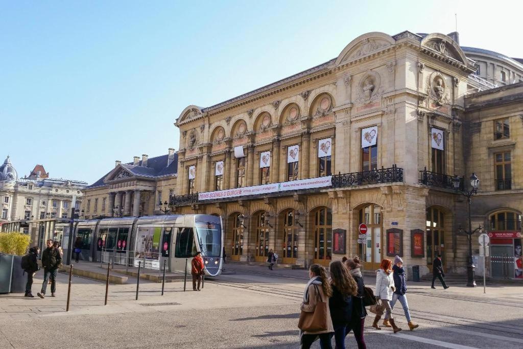 Charmant Studio Proche Gare Centre, Centre Ville Et Lycee Roosevelt Reims Buitenkant foto